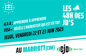 Lire la suite à propos de l’article 48h des JD’s : EMOTIONS, RIRES, FORMATION & PARTAGE<br>(Session de Juin)